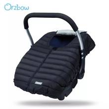 Orzbow чехол для автомобильного сиденья, теплый водонепроницаемый чехол-переноска для новорожденных, детское автокресло, конверт, подставка для ног для новорожденных в путешествиях 2024 - купить недорого