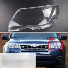 Car Front Headlight Lens Cover Replacement Headlight Head Light Lamp Shell Cover for Subaru Forester 2009-2012 2024 - buy cheap