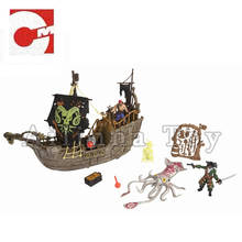 Chap Mei 1/18 фигурку пиратский корабль светится в темноте с рисунком из Аниме Коллекция Модель игрушки для подарок на Новый год бесплатная доставка 2024 - купить недорого