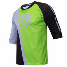 Short Sleeves YBM Motocross Shirt Seven Jerseys MX dh mtb Jersey zero victory Ultra green white black 2024 - buy cheap