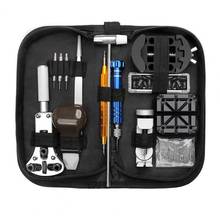 138Pcs Watch Repair Tool Kit Fully-equipped Durable Back Case Opener Wristwatch Repairing Tools set for Watchmaker Watches Kits 2024 - buy cheap