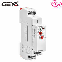 GEYA GRT8-A Delay on Time Relay 12V 24V 230V Timer Relay Din Rail Type Time Delay Relays with CE CB certificate 2024 - buy cheap