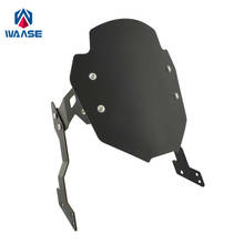 waase Motorcycle Windscreen Windshield Shield Screen With Bracket For Honda Grom MSX125 MSX125SF MSX 125 125SF 2013 2014-2019 2024 - buy cheap