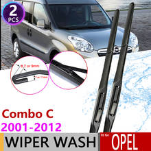 for Vauxhall OPEL Combo C 2001~2012 Windscreen Wipers Car Wiper Blade Car Accessories 2002 2003 2004 2005 2008 2009 2010 2011 2024 - buy cheap