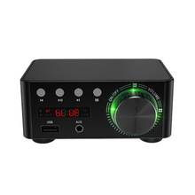 50W x 2 Mini Class D Stereo Bluetooth 5.0 Amplifier TPA3116 TF 3.5mm USB Input Hifi Audio Home AMP for Mobile/Computer/Laptop 2024 - buy cheap