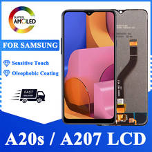 100% Original 6.5" Display For SAMSUNG Galaxy A20s LCD Touch Screen Digitizer Replacement For Samsung SM-A207F SM-A207G Repair 2024 - buy cheap