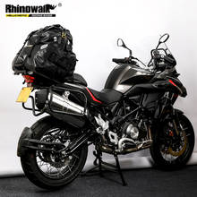Rhinowalk-bolsa impermeable para motocicleta y ciclismo, Bolsa duradera de gran capacidad para viaje, senderismo y Camping, 65L 2024 - compra barato