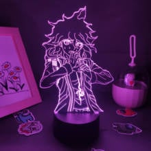 Anime Danganronpa Led Figure V3 Nagito Komaeda Night Lights Fun Gifts For Friends RGB Game Lava Lamp Bedroom Bedside Table Decor 2024 - buy cheap