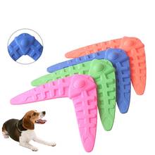 Curved Pet Flying Disc Toy TPR Flying Discs Bite Pet Training Dog Toys Competition Boomerang Child Toys Outdoors Sports Dog Toys 2024 - buy cheap