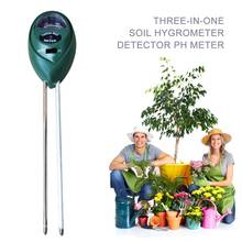 HOT Outdoor Hygrometer Soil PH Meter Moisture Light Meter 3 In 1 PH Detector Analyzer Pointer Soil For Garden Plant Flower Soil 2024 - buy cheap