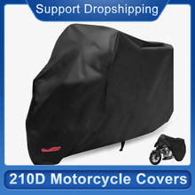 Snow Defence Motorcycle Covers 210D Outdoor Waterproof UV Bike Cover Electric Bicycle Covers Motor Rain Coat Dust Suitable 2024 - buy cheap