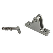 Stainless Steel Straight Boat Deck Hinge Deck Mounting Hardware 316 2024 - buy cheap