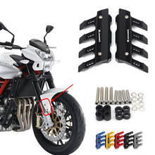 With Logo For Benelli huanglong BJ600GS Motorcycle Mudguard Front Fork Protector Guard Front Fender Anti-fall Slider Accessories 2024 - buy cheap