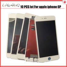 10 unid/lote AAA LCD para iphone 6plus para apple iphone 6 Plus LCD pantalla táctil digitalizador montaje para iphone 6 P 2024 - compra barato