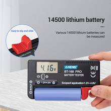 New BT168 PRO Battery Capacity Tester for 9V 3.7V 1.5V AA AAA Cell C D 18650 Battery 2024 - buy cheap