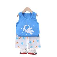 Conjuntos de roupas de verão para meninas e bebês, roupas de 0 a 4t com desenhos animados para crianças, conjunto com 2 peças, blusa e shorts, traje de treino de princesa, 2021 2024 - compre barato