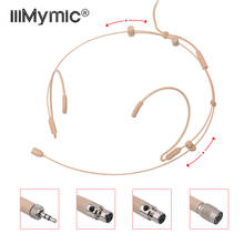 Adjustable Headset Omnidirectional Condenser Microphone For Children Student !! 4 Pin 3 Pin XLR 3.5mm Lockable Headworn Mic Mike 2024 - buy cheap