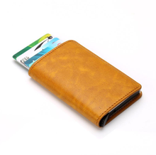 VIP GH Single Card Holder Men Wallets Money Bag Male Vintage Black Short Purse 2019 Small Leather Slim Wallets Mini Wallets Thin 2024 - buy cheap
