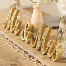 Mr Mrs Signs Wedding Table Decorations Mr and Mrs Wood Letters 2024 - buy cheap
