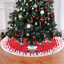 80 см ковер для юбки на рождественскую елку, новогодние украшения, Рождественское украшение, украшения для юбвечерние на елку, праздничные товары 2024 - купить недорого