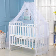 Bebê cortina mosquito net verão anti mosquito inseto cama do bebê mosquiteiro malha cúpula cortina net para a criança berço dossel 2024 - compre barato