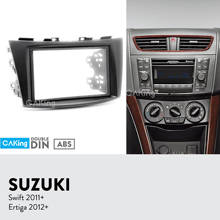 Car Fascia Radio Panel for SUZUKI Swift 2011-2017; Ertiga 2012+ Dash Fitting Kit Install Facia Adapter Plate Bezel Console Cover 2024 - buy cheap