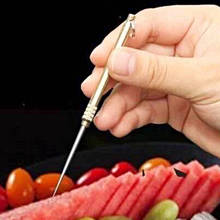 Portable Titanium Toothpick Multifunctional Fruit Fork Camping Tool Toothpick Tube Creative Toothpick Keychain Kitchen Tableware 2024 - buy cheap