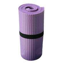 Esterilla gruesa antideslizante para Yoga, Pilates, gimnasio, 15mm, ZJ55 2024 - compra barato