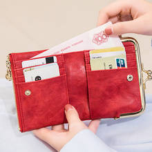 Fashion Clip Designer Women's Wallet Card Holder Zipper Coin Pocket Female Small Wallets Pu Leather Short Ladies Purse 2024 - купить недорого