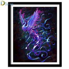 Full Square/round Diamond Embroidery Fantasy Phoenix Diamond Painting Cross Stitch Auspicious Symbol Rhinestone Mosaic Decor 2024 - buy cheap