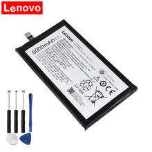 Batería BL244 Original para Lenovo Vibe P1A42 P1C58 P1C72 P1, batería recargable de iones de litio para teléfono móvil Akku, 5000mAh 2024 - compra barato