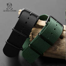 Hot Sell Nylon Watchband Fit  Jinggong No.5 srpd79 NATO Handmade Canvas Watchband Waterproof nylon watch belt for men 20mm 22mm 2024 - buy cheap