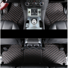 leather car floor mat for range rover sport L494 2013 2014 2015 2016 2017 2018 2019 rug carpet accessories interior 2024 - buy cheap