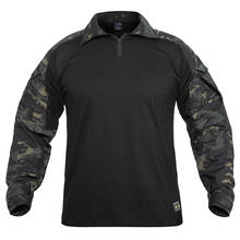 Военная камуфляжная рубашка для мужчин и женщин, тактическая Боевая камуфляжная рубашка в стиле USMC Softair, костюм спецназа 2024 - купить недорого