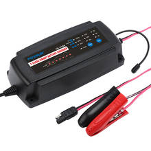 FOXSUR 12V 2A 4A 8A Automatic Smart Battery Charger,7-Stage Smart Battery Charger, Car Battery Charger for GEL WET AGM Battery-E 2024 - buy cheap