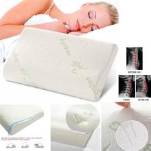 Sleeping Bammbo Memory Foam Pillow Orthopedic Pillow Latex Neck Pillow Fiber Slow Rebound Soft Pillow Massager Neck Protection 2024 - buy cheap