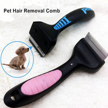 Pet Hair shedding Comb Pet Dog Cat Brush Grooming Tool Furmins Hair Removal Comb For Dogs Cats 2024 - buy cheap