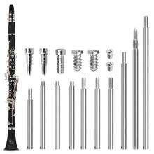 Conjunto de ferramentas para reparo de clarinete, 34 pçs, kit de ferramentas de sopro, acessórios de instrumentos de sopro 2024 - compre barato
