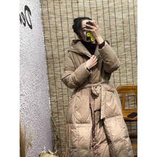 2021 New arrival Women Down Jacket Winter Fashion cloak style Loose jacket women's great quality luxury thick coat Parka Mujer 2024 - buy cheap