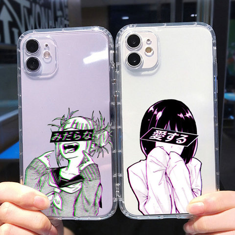 Buy Art Sad Japanese Aesthetic Anime Phone Case For Iphone 12 Pro Max 7 7s 6s 8 Plus 5s Se 5 Xr Xs Max Tpu Case For Iphone 11 Ro Max In