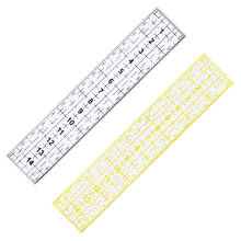 1Pc Acrylic Ruler Rectangular Sewing Ruler 3x15cm for Weaving Measurement Embroidery Crafts DIY Sewing Supplies 2024 - buy cheap