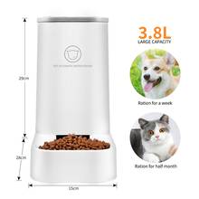 Bebedouro automático para alimentação de cães e gatos, dispensador de água para cães, tigela, alimentador para cães e gatos, tigela de beber 2024 - compre barato