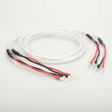 Audiophile Hiend hifi Audio Banana Plug AMP Speaker Cable wire 3mm2 Banana Speaker Cable Wire 2024 - buy cheap