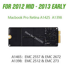 Оригинал для Macbook Pro Retina 13 "A1425 15" A1398 Blade SSD твердотельный накопитель 128 ГБ 256 ГБ 512 ГБ 768 ГБ поздний/средний 2012 ранний 2013 2024 - купить недорого