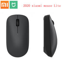Xiaomi mijia mouse gamer sem fio, mini mouse ótico ergonômico portátil para escritório, pc, laptop, jogo, lite 1000dpi 2.4ghz 2024 - compre barato