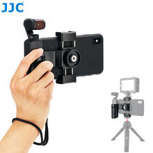 JJC-Soporte de mano para teléfono, Clip para DJI OSMO Pocket 2 / OSMO Pocket, soporte para teléfono inteligente, trípode con zapata fría 2024 - compra barato