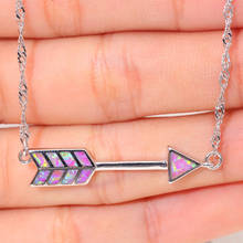 2021 Fashion Arrow Design Pendant Necklace for girl Bohemian Statement Jewelry Accessories Gift Vintage Necklaces 2024 - buy cheap