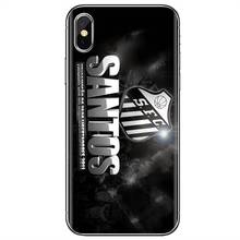 Для samsung Galaxy A10 A30 A40 A50 A60 A70 S6 Active Note Edge football Club Santos FC Soccer Logo Art силиконовый чехол для телефона 2024 - купить недорого