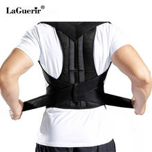 Corretor de postura terapêutico ajustável, cinta de suporte para clavícula, ombros, lombar, costas 2024 - compre barato