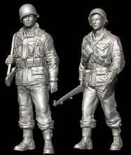 New Unassembled 1/35 ancient crew include 2 stand     Resin Figure Unpainted Model Kit 2024 - buy cheap